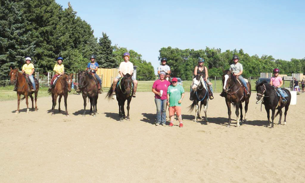 In the summer, a kid’s camp is held for one week. This gives kids the opportunity to learn and ride horses, ending with a youth horse show.